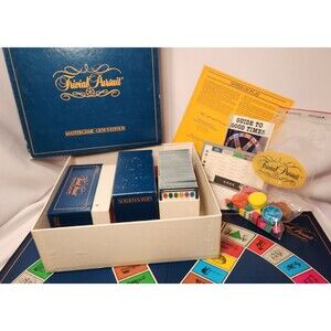 Trivial Pursuit Master Game Genus Edition 1981 Early Complete UNUSED Contents